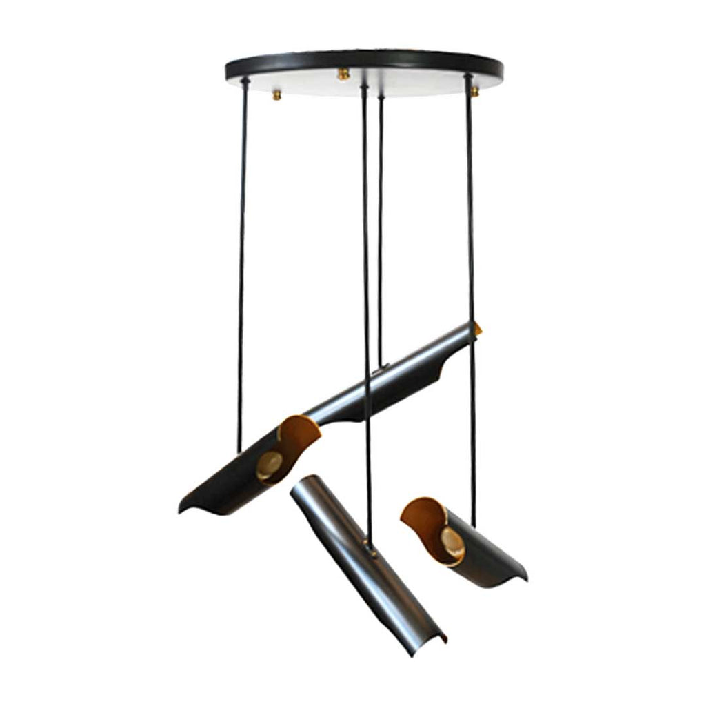 A two-way hanging lamp for multi-directional lighting