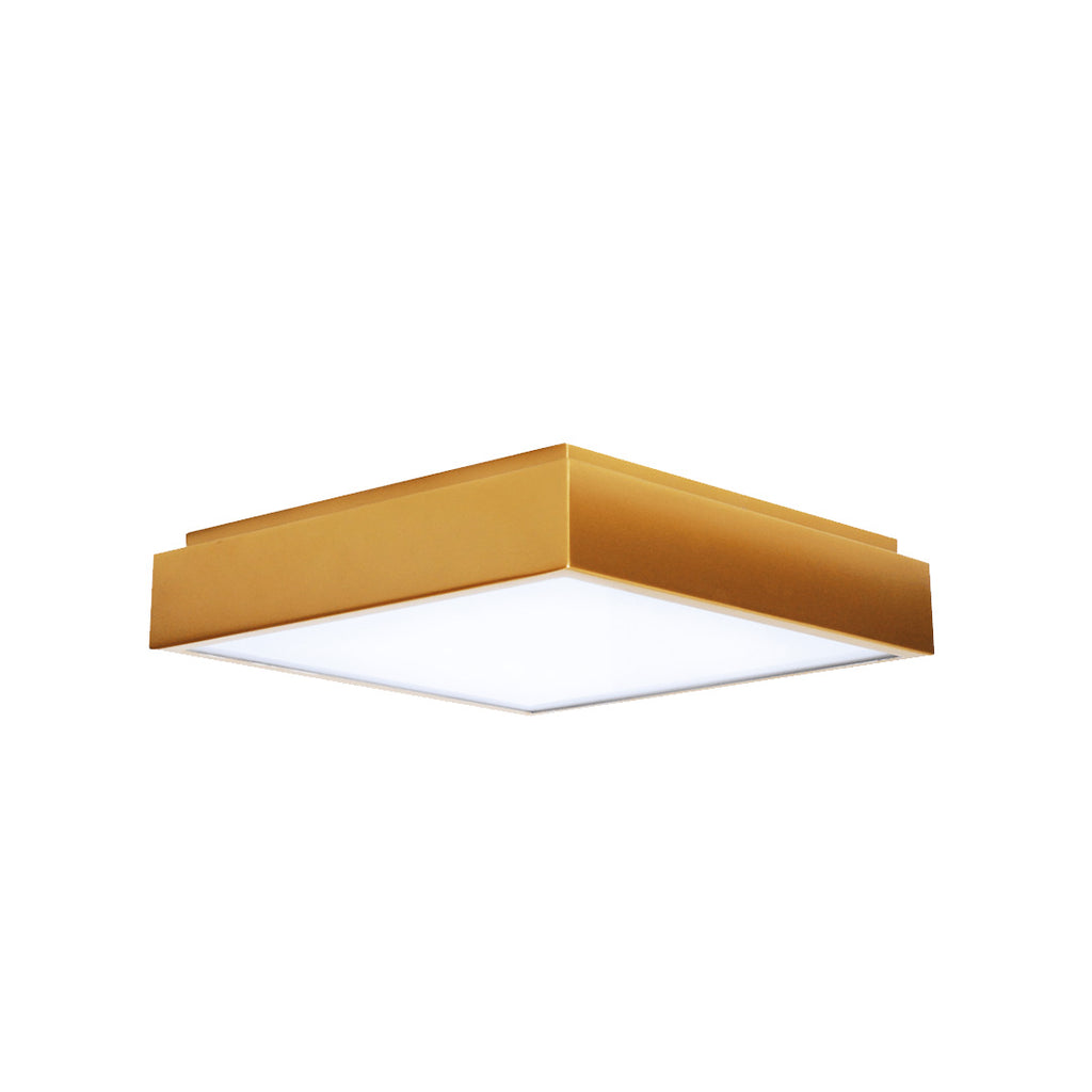 A square LED ceiling lamp with a simple and sleek design