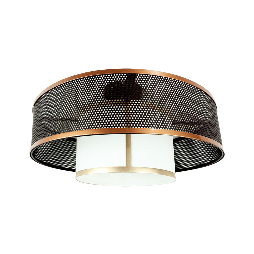 Our suburb mesh ceiling lamp with its industrial style